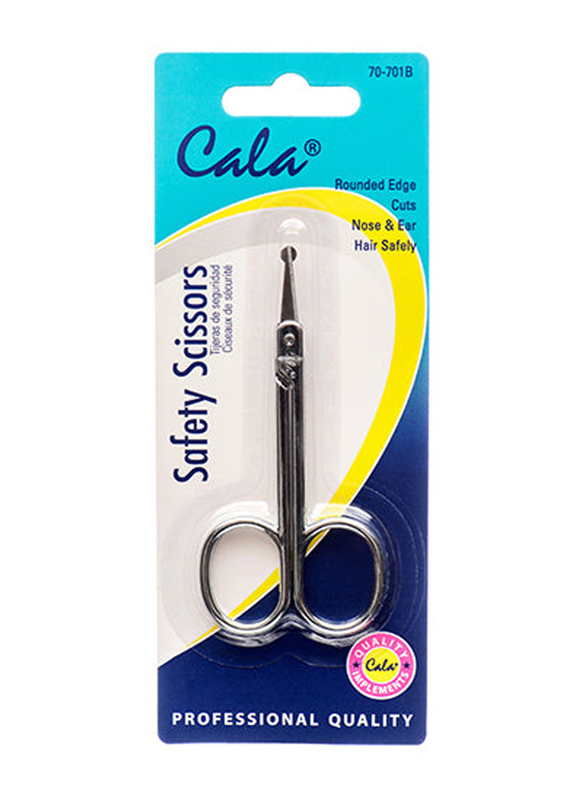 Cala Safety Scissors, 70-701B, Silver