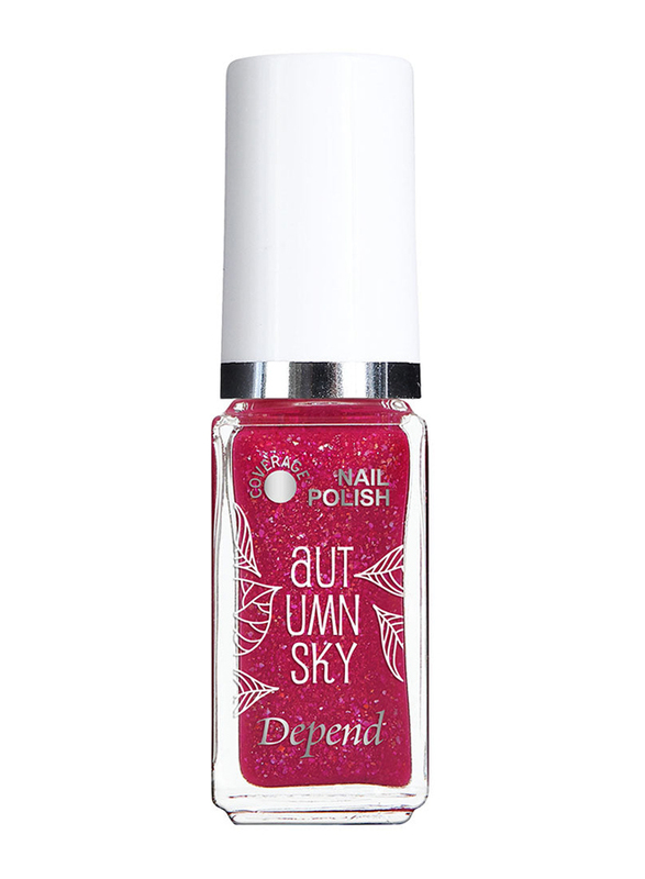 Depend Minilack Nail Polish, Autumn Sky 5167 September Sunset, Pink