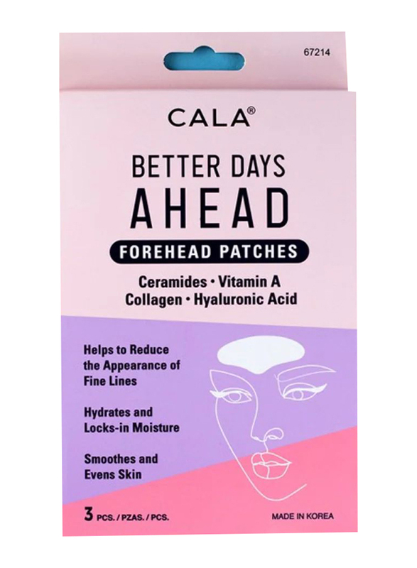 Cala Forehead Patches, 3 Pieces