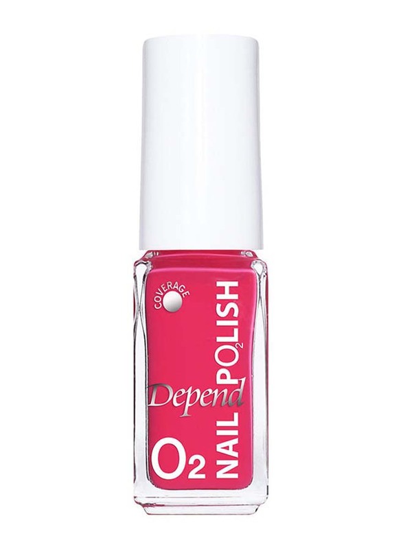 Depend Minilack Oxygen Nail Polish, A697, Pink