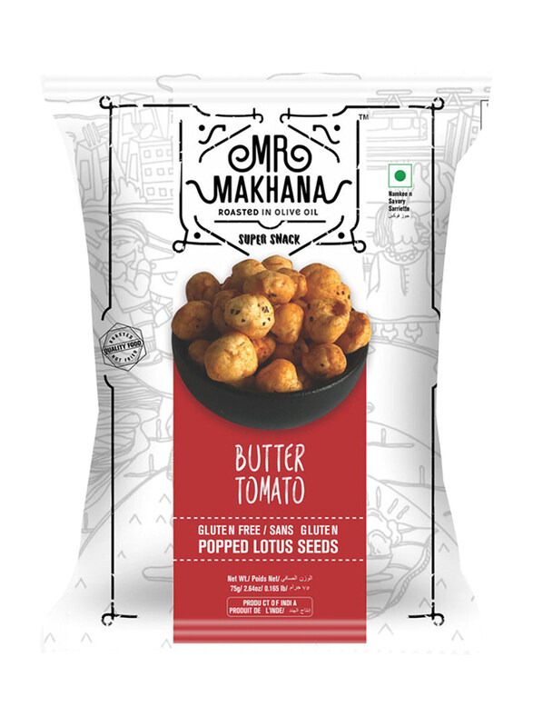 

Mr. Makhana Butter Tomato, 25g