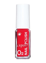 Depend O2 Nail Polish, A621, Red