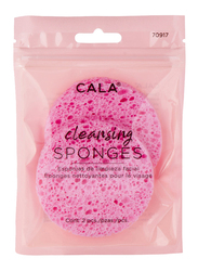 Cala Cellulose Cleansing Sponges, 2 Pieces, Pink