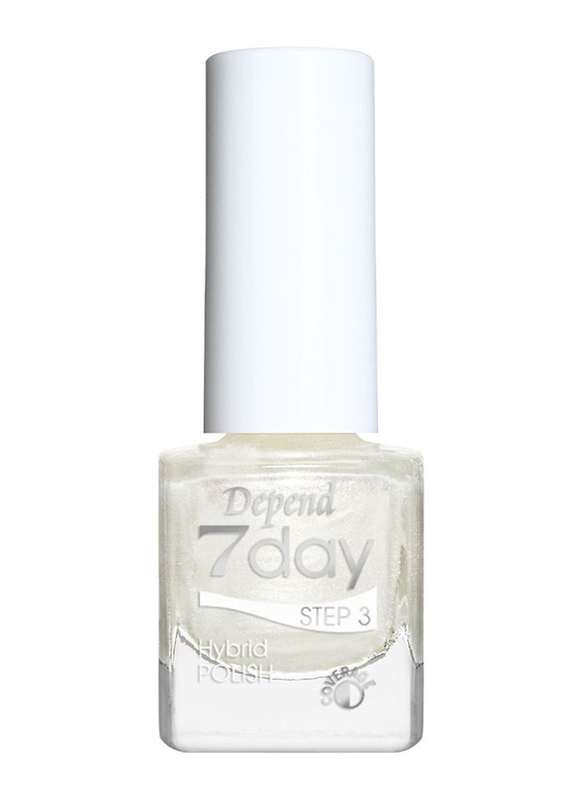 Depend 7Day Hybrid Polish, 7307 See You In Greece, White