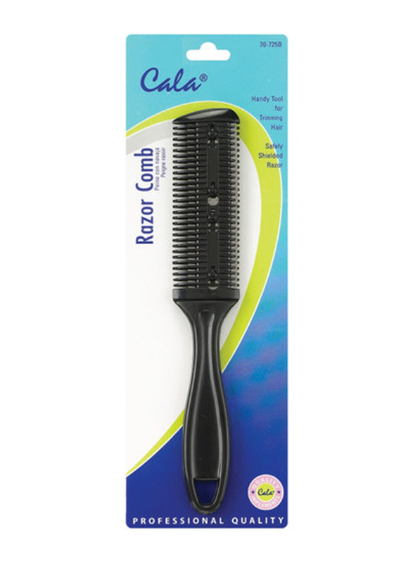 Cala Razor Comb, 70-725B, Black