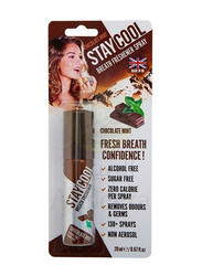 Staycool Chocolate Mint Flavour Mouth Freshener Blister Pack, 20ml