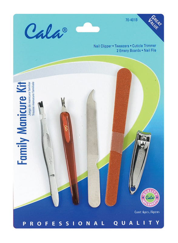 Cala Value Pack Family Manicure Kit, Multicolour