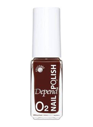 Depend O2 Mini Oxygen Nail Polish, A744, Brown