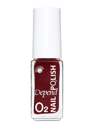 Depend O2 A Winters Tale Nail Polish, Magic is Silent 5160, Red