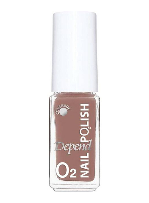 Depend O2 Mini Oxygen Nail Polish, A730, Brown