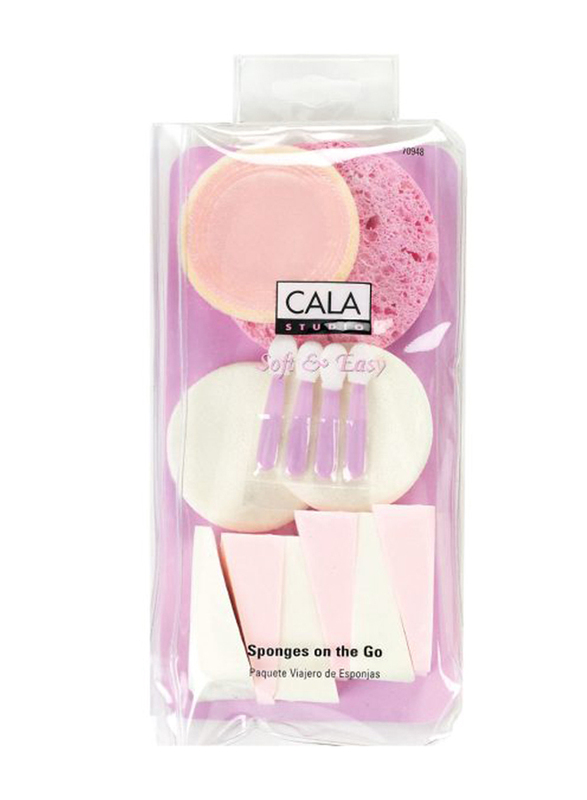 Cala Studio Soft & Easy Sponges On The Go, Multicolour