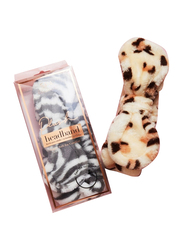 Cala Plush Cheetah Headband, Multicolour