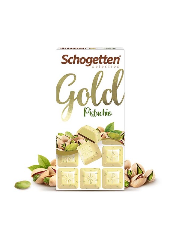 

Schogetten White Chocolate Gold Pistachio, 100g