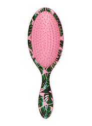 Cala Wet-N-Dry Detangling Tropical Palm Hair Brush, 66807, Multicolour