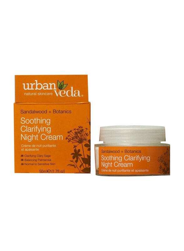 

Urban Veda Soothing Clarifying Night Cream, 50ml