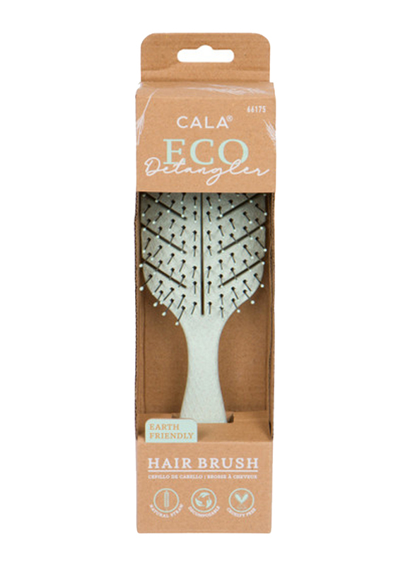 Cala Eco Detangler Brush, Green