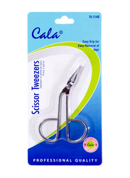 Cala Tweezer Scissor, Silver