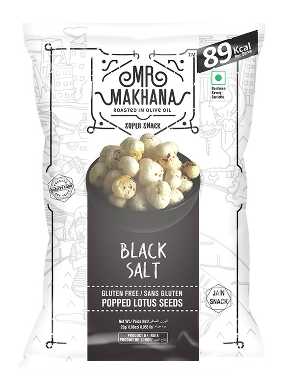 

Mr. Makhana Black Salt, 25g