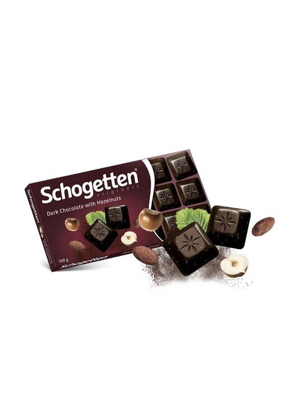 

Schogetten Dark Chocolate With Hazelnuts, 100g