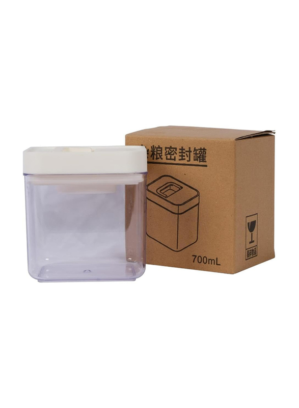 Polypropylene Storage Box, 2 Pieces, White