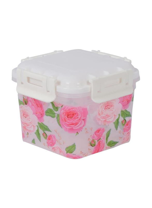 Plastic Storage Box, 5 Pieces, Multicolour