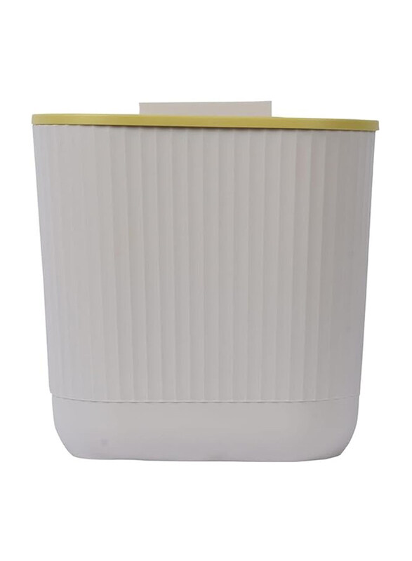 

Generic Kitchen Compost Bin for Counter Top or Under Sink Nine Hanging Small Trash Can with Lid, Multicolour