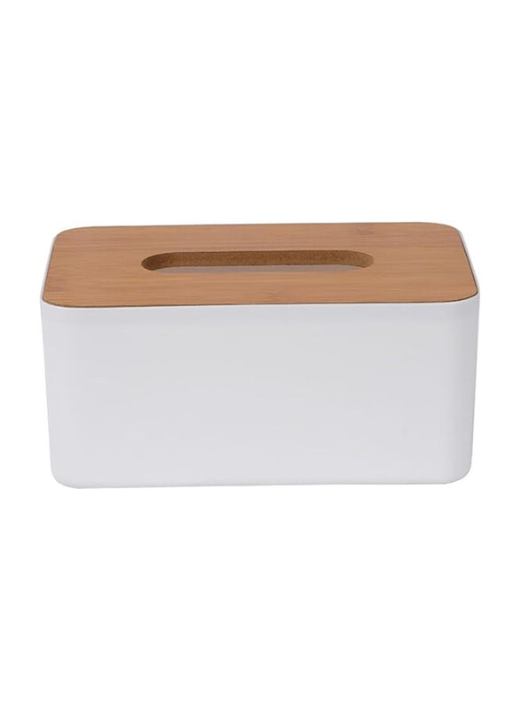 

Generic Desktop Tissue Box Multifunctional Paper Box with Lid, Multicolour