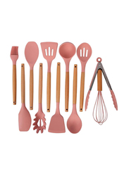 11-Piece Silicone Kitchen Utensils Set, Non-Toxic Heat Resistant, Multicolour