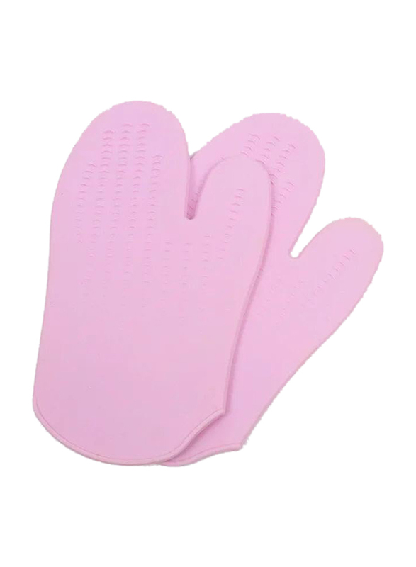 2-Piece Silicone Baking Gloves, Multicolour