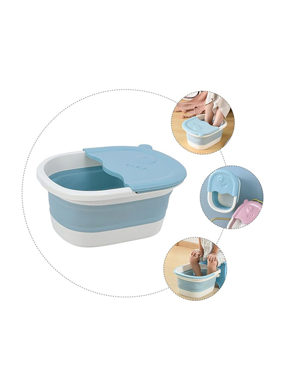 Lalafina Foldable Children's Foot Bath Basin, 2 Pieces