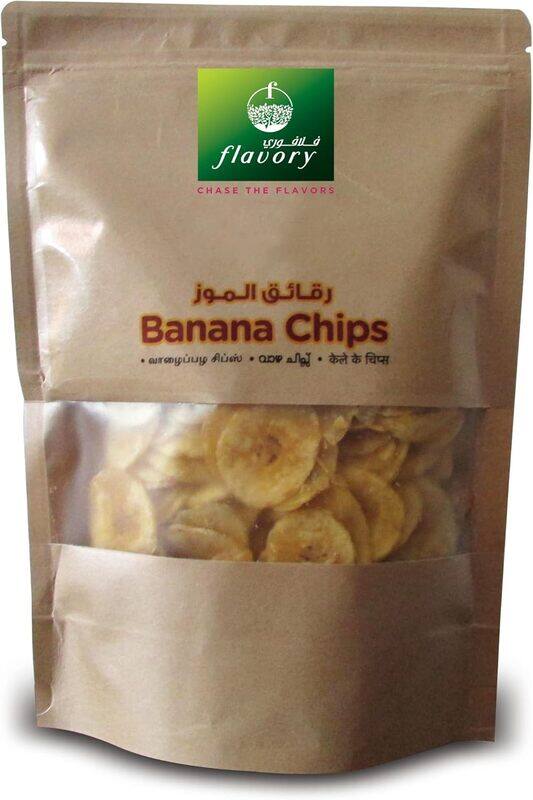 

Flavory Banana Chips, Crispy & Crunchy Snack Made with Fresh Bananas, 200g