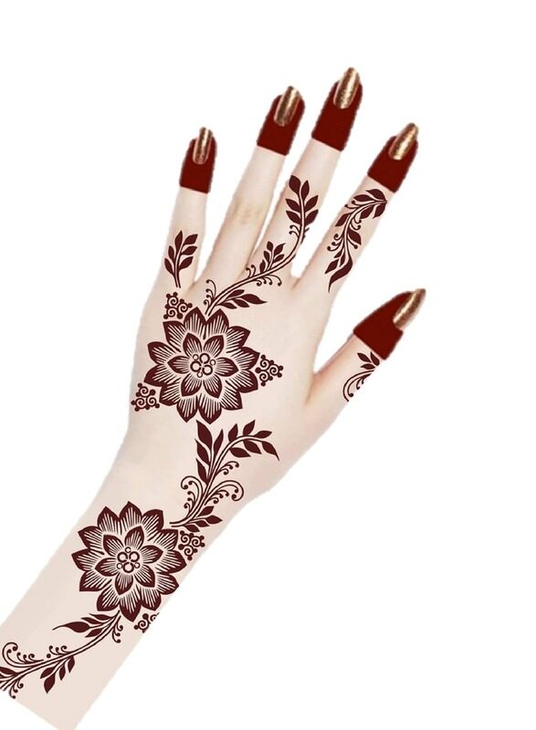 

Buy And Bill Henna Body Art Temporary Tattoo Stencil Sticker for Adults NAS16-BIG