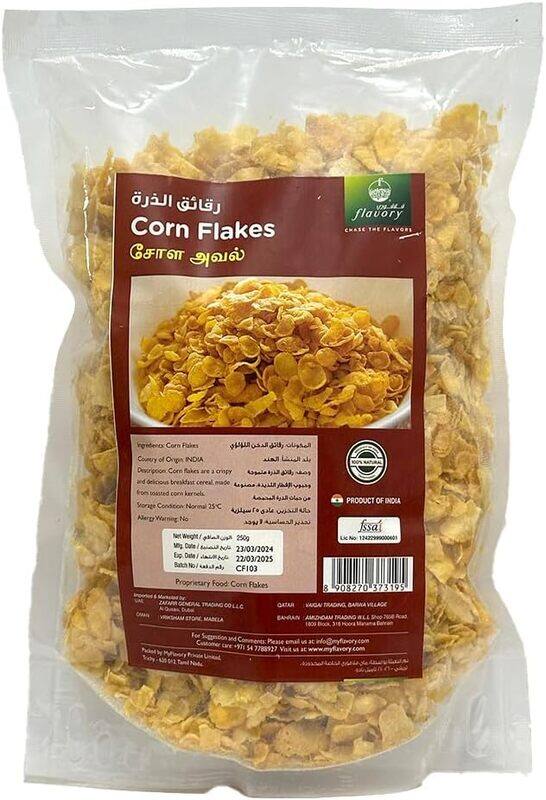 

Flavory Corn Flakes, Crunchy and Nutritious Breakfast Cereal, Rich in Fiber and Essential Nutrients, Ideal for Healthy Breakfast, Porridge & Snacks, 2