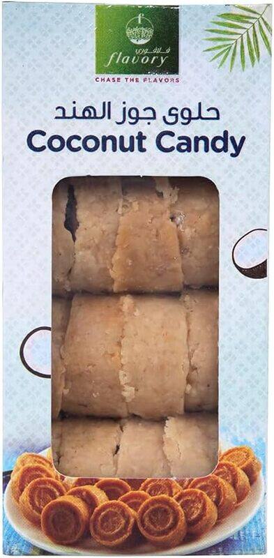 

Flavory Coconut Candy (Thenga Mittai), Traditional South Indian Sweet Made with Coconut, Sugar & Spices, Healthy & Flavorful, 120g