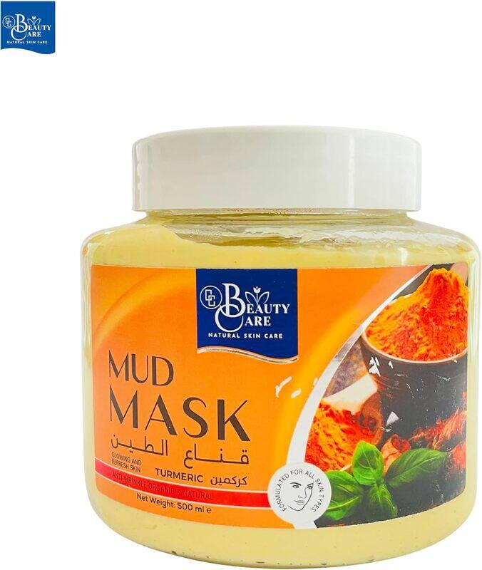 

GC Beauty Care Face Mud Mask Turmeric 500ml Anti-Aging & Skin Brightening Suitable for All Skin Types