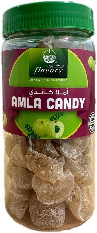 

Flavory Healthy Amla Candy, Sweet & Tangy Indian Snack Made with Amla (Indian Gooseberry), Sugar & Spices, 500g