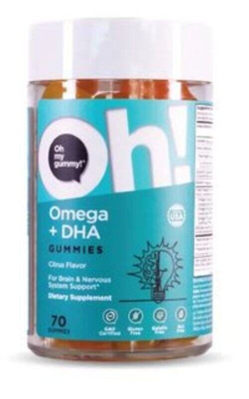 

Oh My Oh Oh! My Oh Gummy Omega and DHA Gummies -The supplement that you need for brain and nervous system support