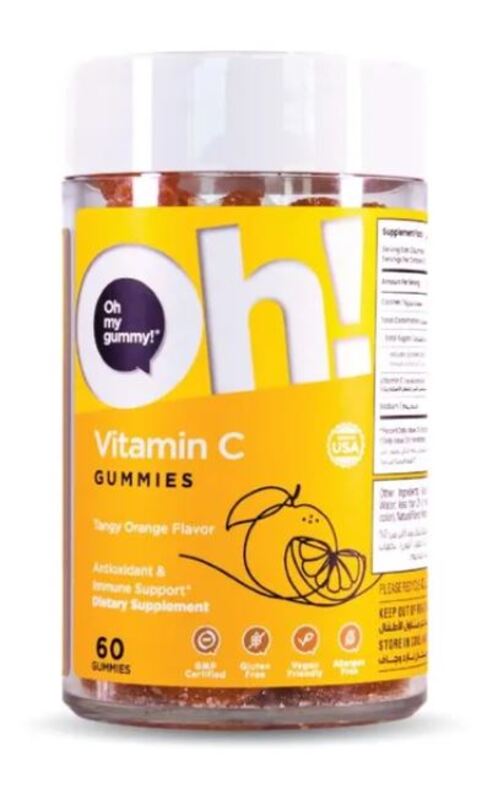 OH MY OH VITAMIN C GUMMIES 60s