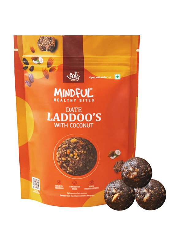 

Eat Anytime Date Laddoo with Coconut, 100g