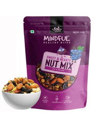 Mindful Healthy Sweet And Hearty Nuts Mix No Added Sugar And Preservatives Natural Anti Oxidant And Natural Ingredients Mixed Dried fruits And Nuts Fig And Raisin Nuts Mix 200gm