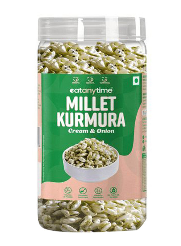 

Eat Anytime Creame & Onion Kurmura, 125g