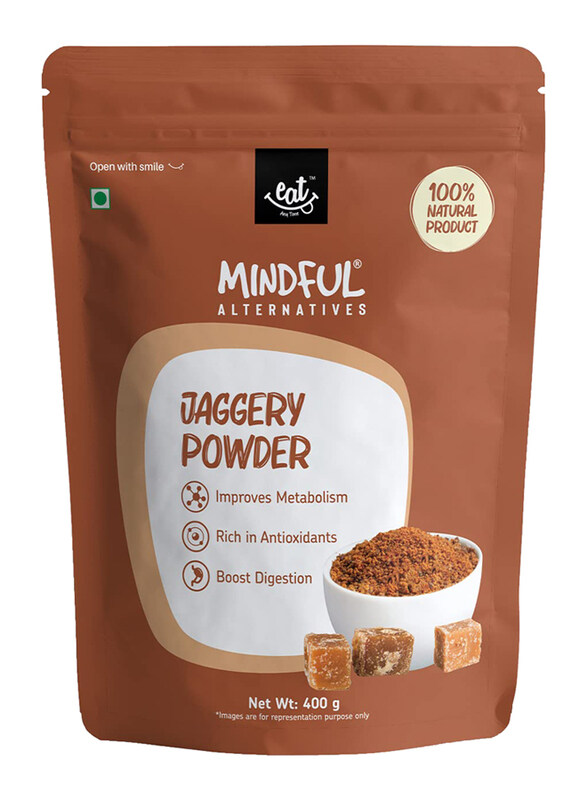 

Eat Anytime Mindful Alternatives Jaggery Powder, 400g