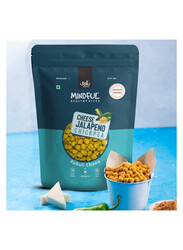 Mindful Healthy Cheese Jalapeno Chickpea Kabuli Chana Vegan, Vaccum Cooked Rich Protein & Vitamins High Fiber No Preservatives Cheese Jalepeno Kabuli Chana200gm