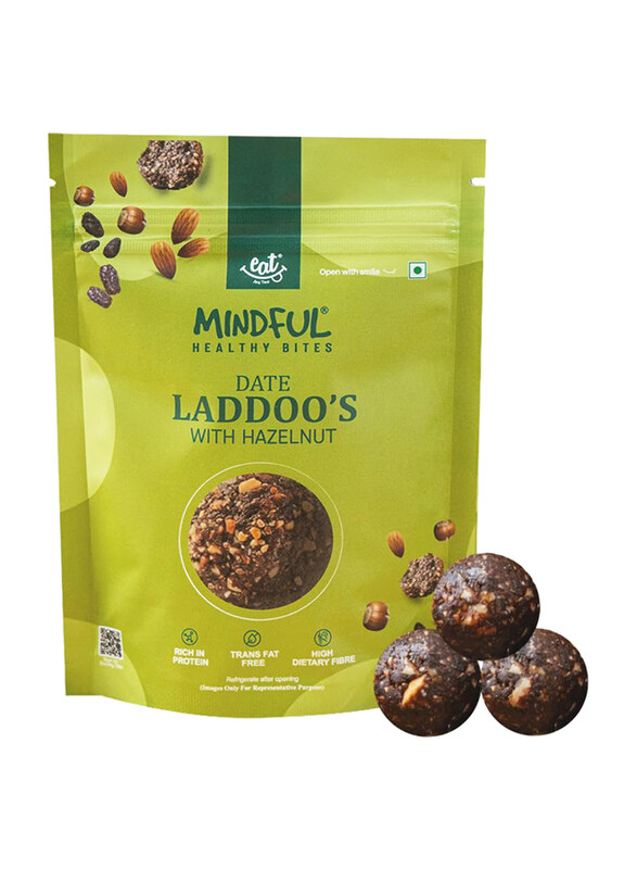 

Eat Anytime Date Laddoo with Hazelnut, 100g