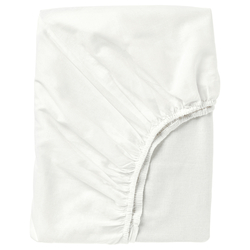 Fitted Sheet White 140X200cm