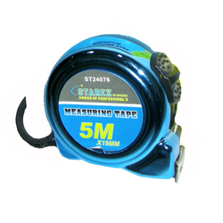 Starex Measuring Tape 5mx19mm Blue Oxide/Grey Inch/Cms Yellow Blade