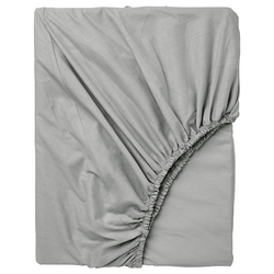 Fitted Sheet Light Grey 80X200cm