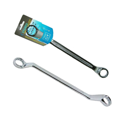 Starex Spanner Double Ring 25x27mm Anti-Slip Chrome Polish Colour Box