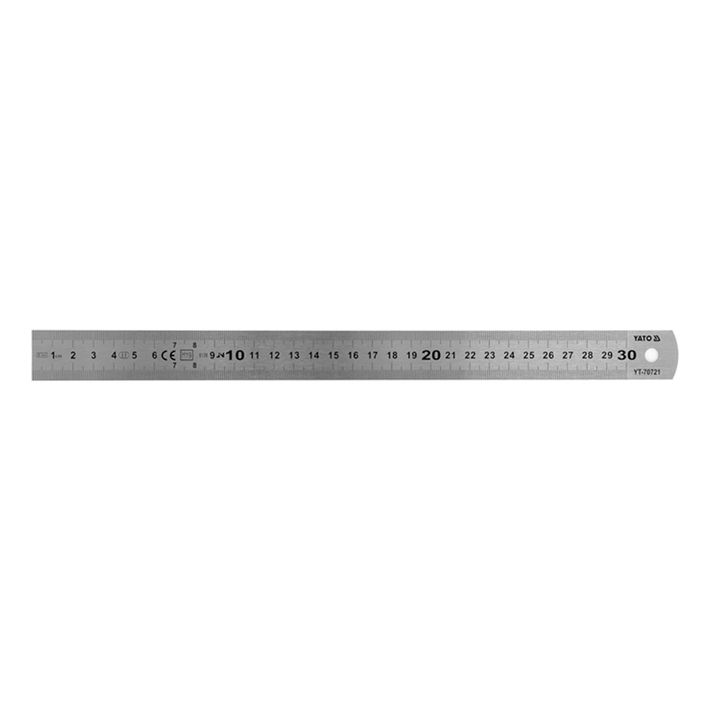 YATO SS Straightedge Ruler 300mm YT-70721