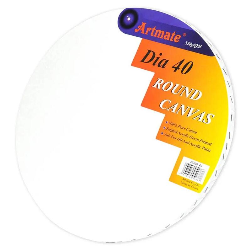 

Generic Artmate Round Shape Canvases, 40cm Size - JIGNR40